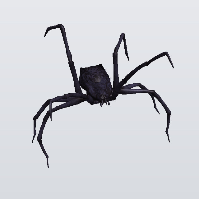 Something Scary, a spider